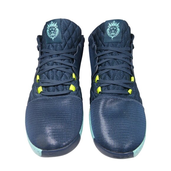 Nike LeBron Witness‎ 8 Armory Navy Green Frost Men's Size 18 - Picture 4 of 12